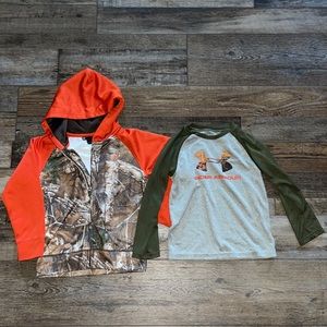 4t - Under Armour Camo jacket/long sleeve lot